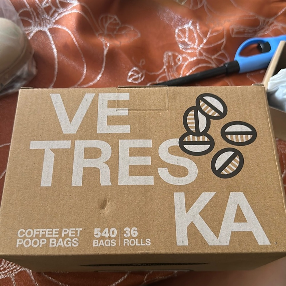 ✨3X25✨ Vetreska 36 rolls ,540 coffee scented poop bags